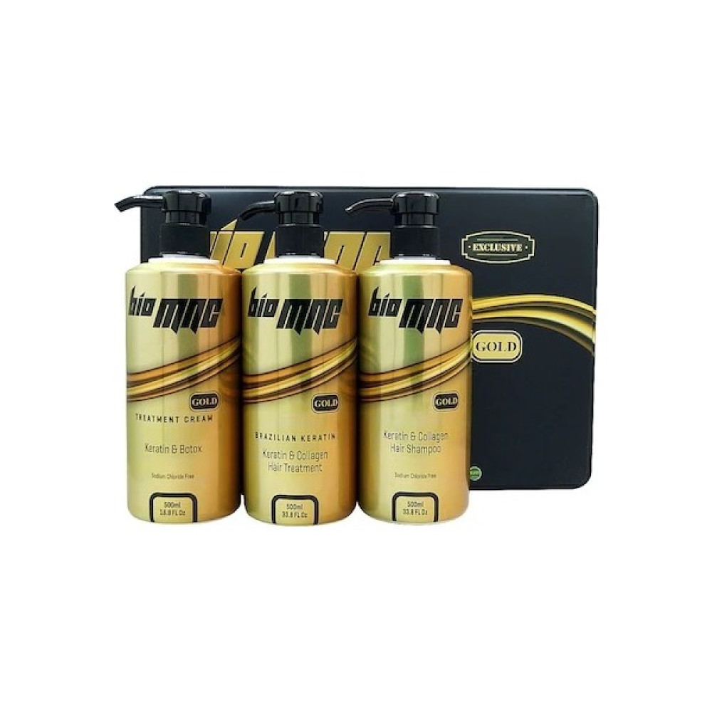 Bio Mnc Gold Şampuan + Keratin + Krem 500 ml Şampuan ve Saç Kremi Fiyatı