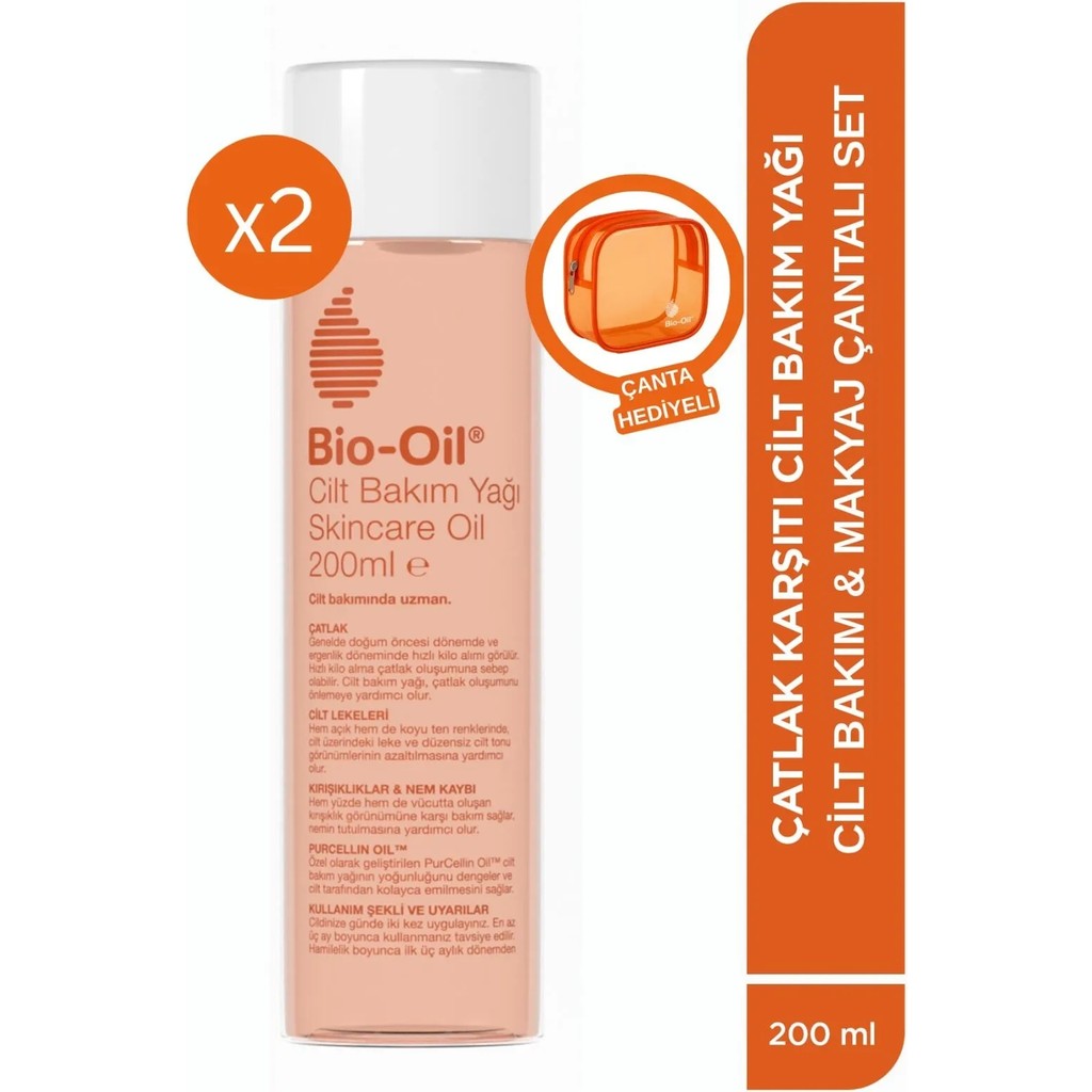 Bio-Oil 200 ml x2 Çatlak Karşıtı & Leke Karşıtı Nemlendirici Cilt Bakım Yağı Kadınlar İçin Diğer Fiyatı