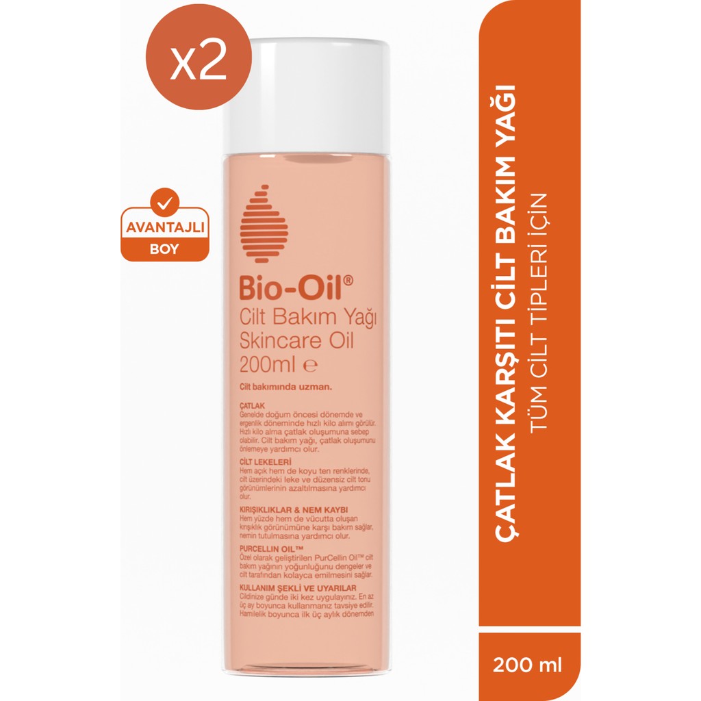 Bio-Oil Çatlak Karşıtı & Leke Karşıtı Onarıcı Cilt Bakım Yağı 200 ml - 2 Adet Tüm Cilt Tipleri İçin Diğer Fiyatı