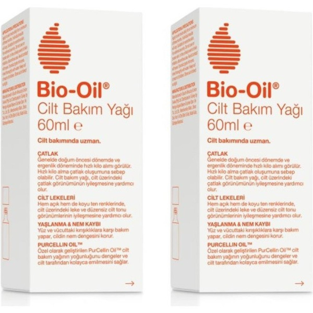 Bio-Oil Çatlak Karşıtı Nemlendirici Cilt Bakım Yağı 60 ml X2 Adet Nemlendiriciler Fiyatı