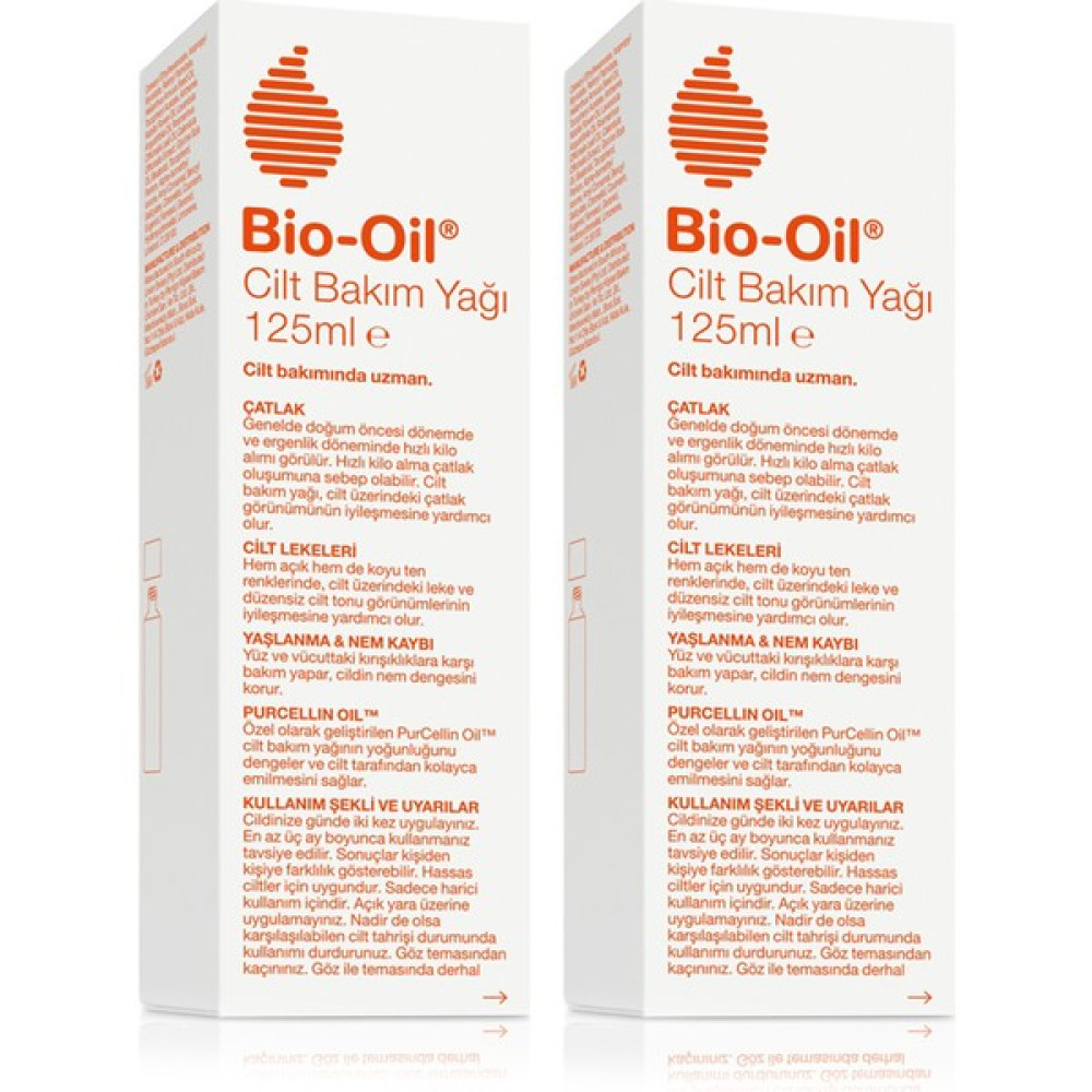 Bio-Oil Çatlak tı Nemlendirici Cilt Bakım Yağı 125 ml x 2 Adet - Yeni Formül Vücut Sıkılaştırıcı ve İncelticiler Fiyatı