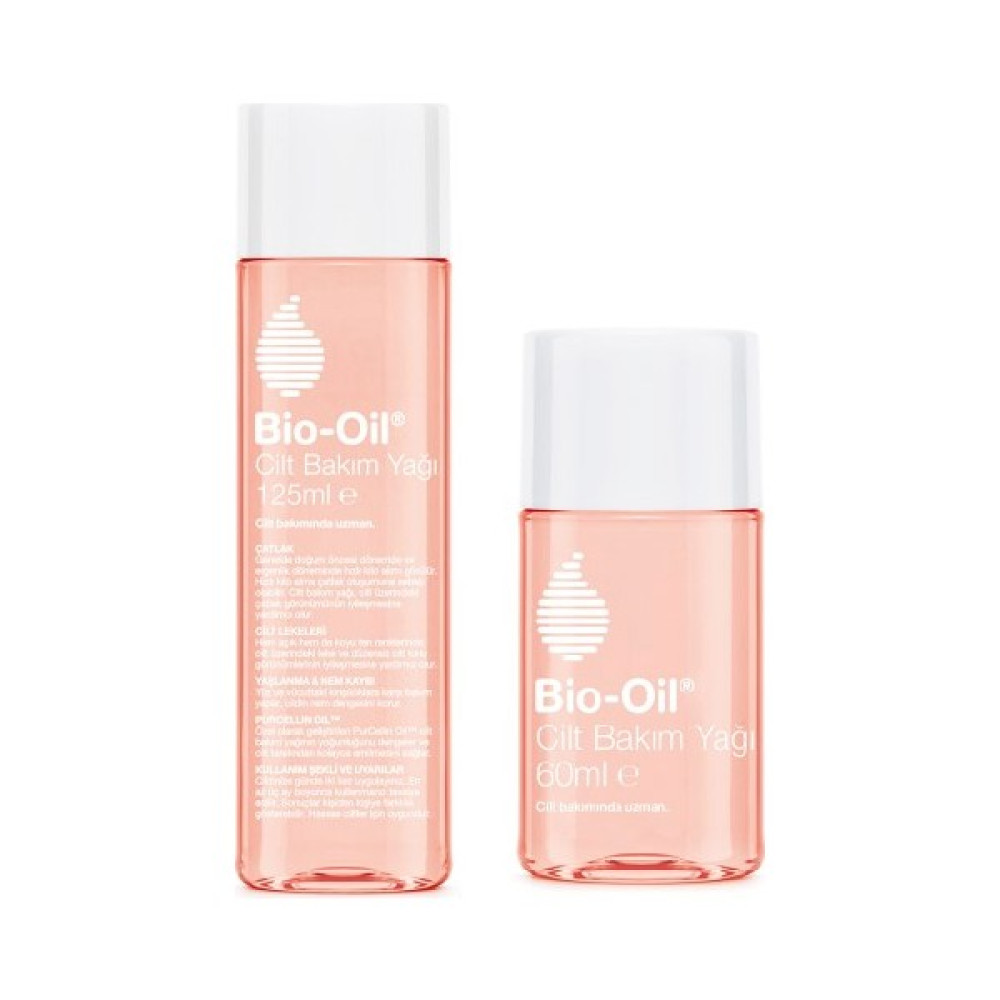 Bio-Oil Nemlendirici Cilt Bakım Yağı 125 ml + 60 ml Vücut Sıkılaştırıcı ve İncelticiler Fiyatı