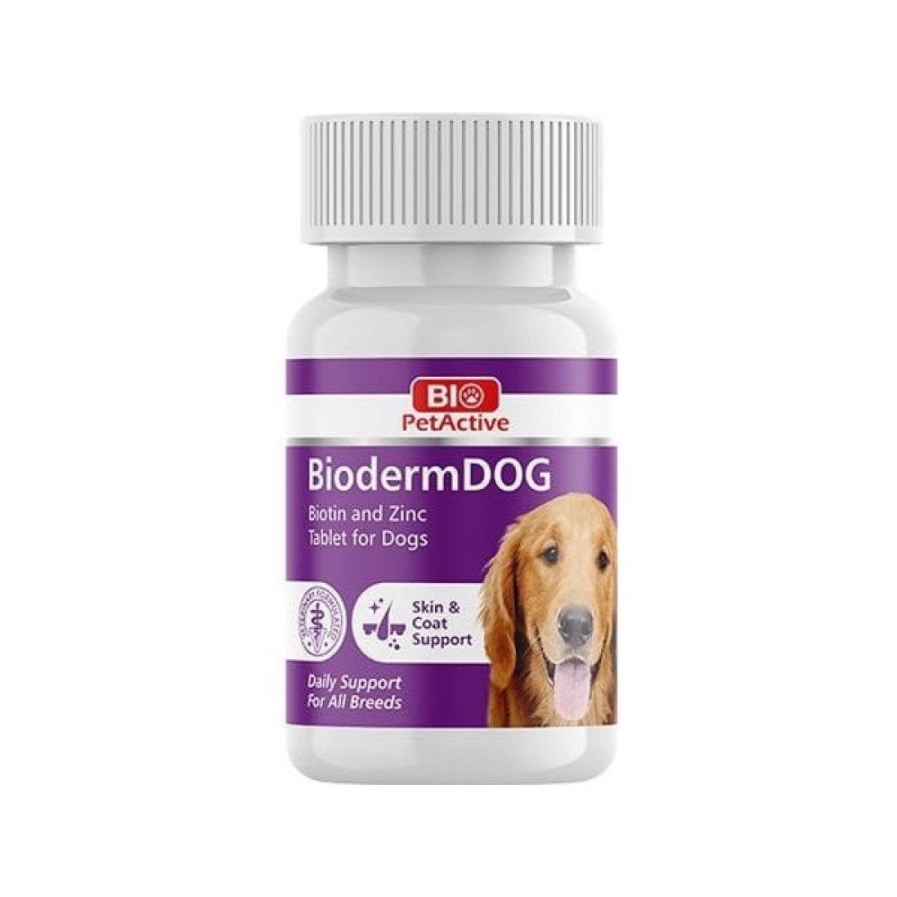 Bio Pet Active Bioderm Tüy Dökülme Önleyici Biotin ve Çinko Köpek Tableti 37.5 gr Oto Boyaları Fiyatı