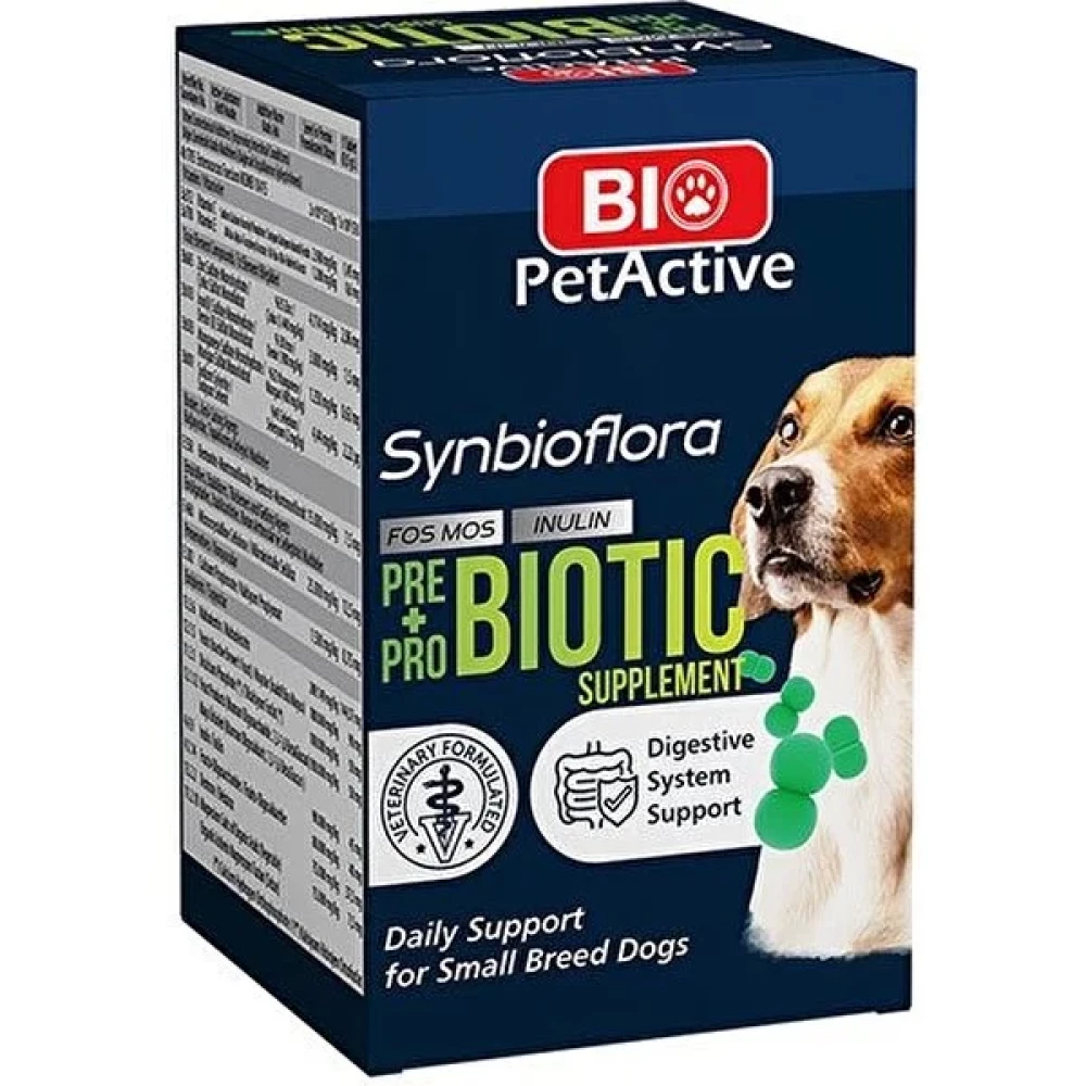 Bio Pet Active Synbioflora Köpek Pre+Pro Biotik 60 Tablet - 1 Adet - Naturel Evcil Hayvan Ürünleri Fiyatı
