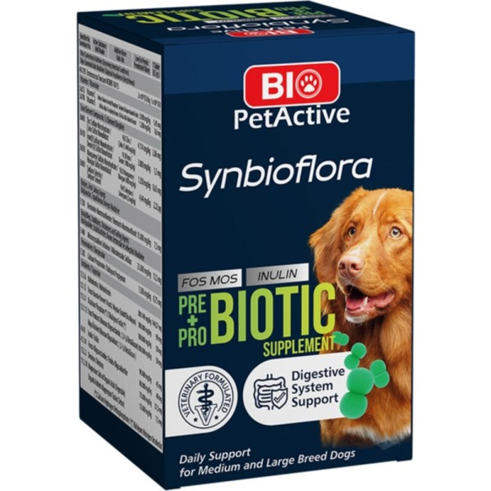 Bio Pet Active Synbioflora Probiotic Tablet 1,2 72GR (Büyük Irk Köpek) Evcil Hayvan Ürünleri Fiyatı