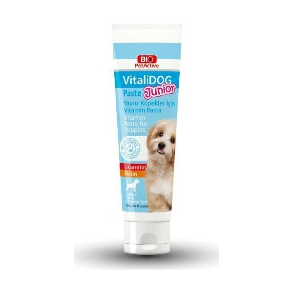Bio Pet Active Vitalidog Junior Yavru Köpek Vitamin Macunu 100 ml Evcil Hayvan Ürünleri Fiyatı