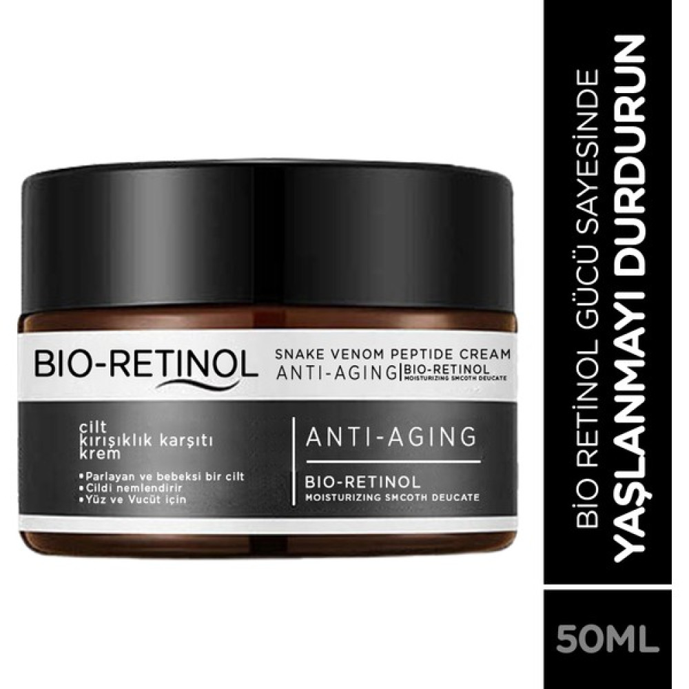 Bıo-Retınol Snake Venom Peptide Cream Anti-Aging / Yaşlanma Karşıtı Fiyatı