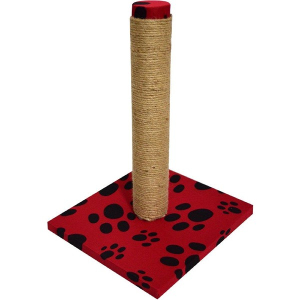 Bio Sand Pati Desenli Kedi Tırmalama Tahtası Kırmızı 40 cm Evcil Hayvan Ürünleri Fiyatı