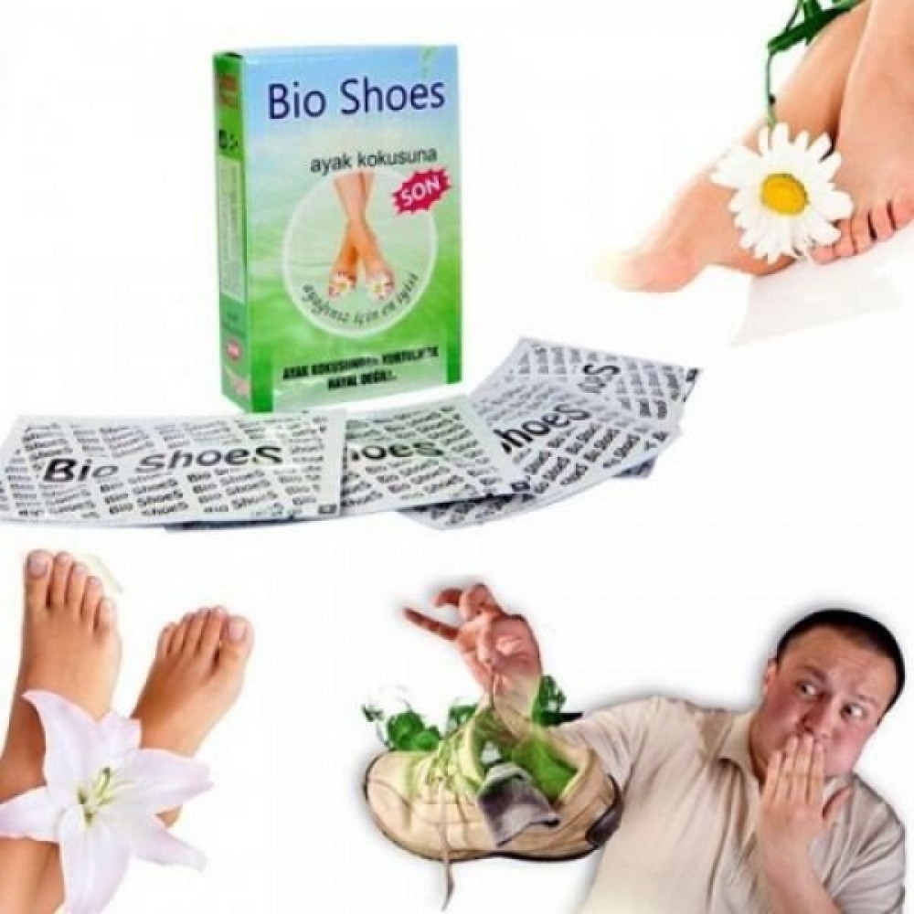 Bio Shoes Ayak Kokusu Önleyici Toz Ayakkabı Ter Koku Giderici 1 Kutu 4 Paket Bulunmaktadır. Ayak Bakımı Fiyatı
