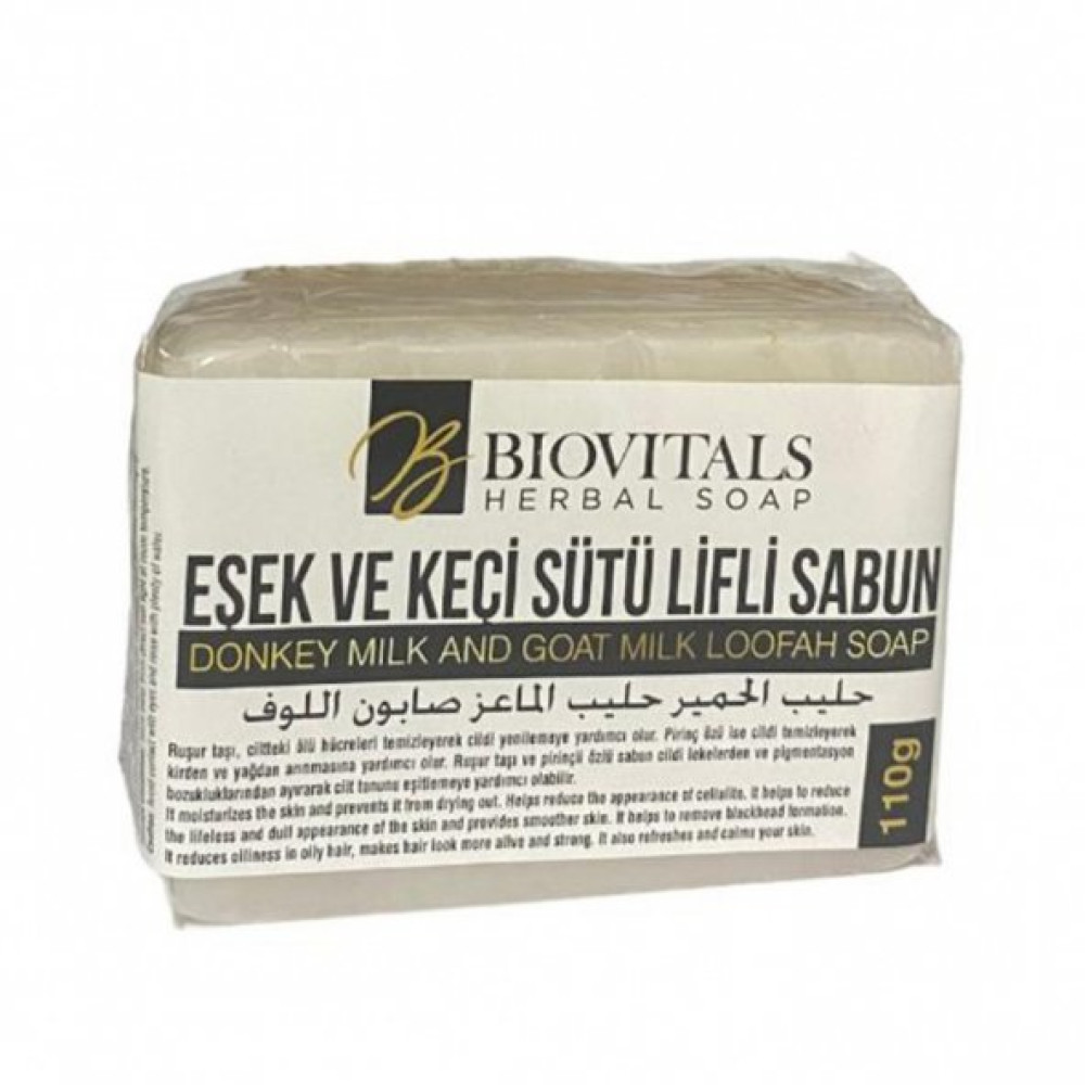 Bio Vitals Eşek Ve Keçi Sütü Lifli Sabun 110Gr Duş Jelleri ve Banyo Köpükleri Fiyatı