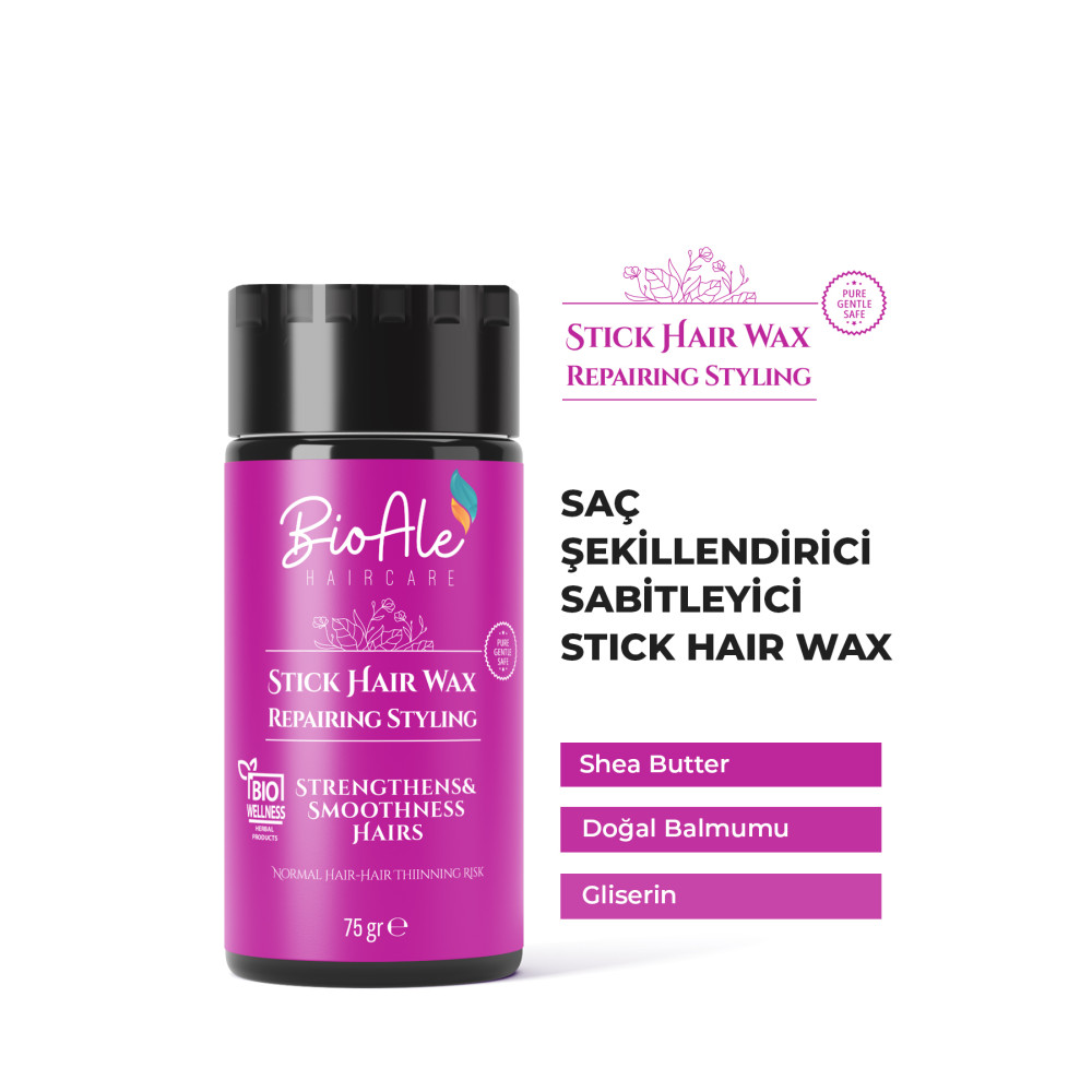 BioAle Haircare Bioale Onarıcı Stick Wax Bitkisel Ginseng 75 gr Saç Şekillendirici Krem Fiyatı