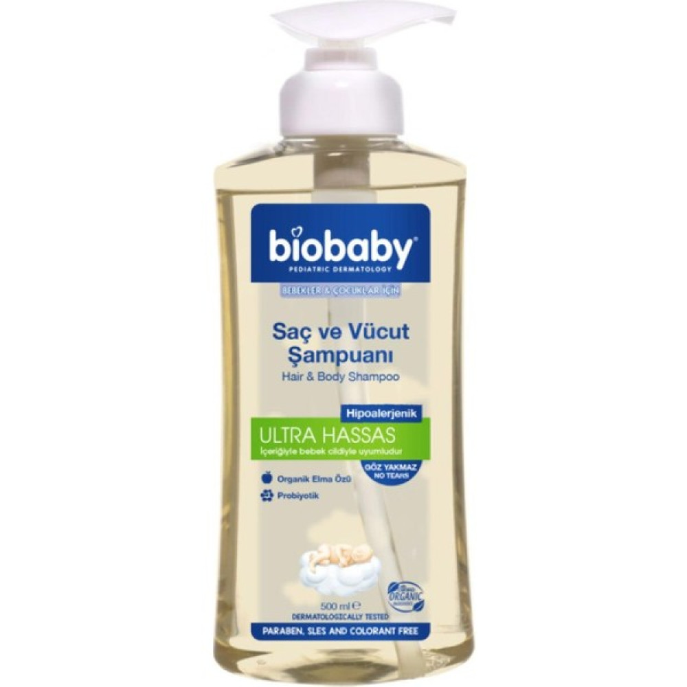 Biobaby Bıobaby Saç ve Vücut ŞAMPUANI-500 ml Bebek Şampuanı Fiyatı
