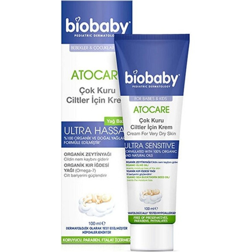 Biobaby Kuru Ve Atopik Ciltler İçin Krem 100 Ml Bebek Bakım Fiyatı