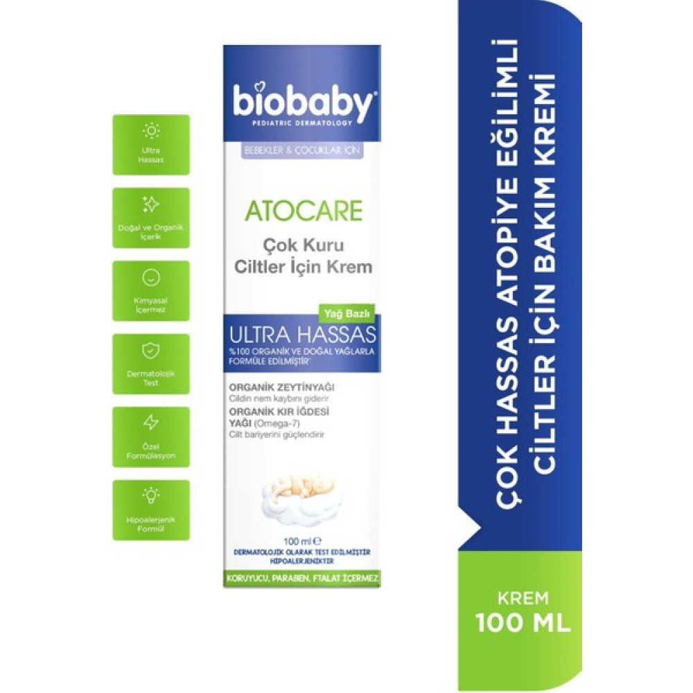 Biobaby Kuru ve Çok Kuru Ciltler Için Krem 100 ml Açık Hava, Deniz ve Spor Oyuncakları Fiyatı