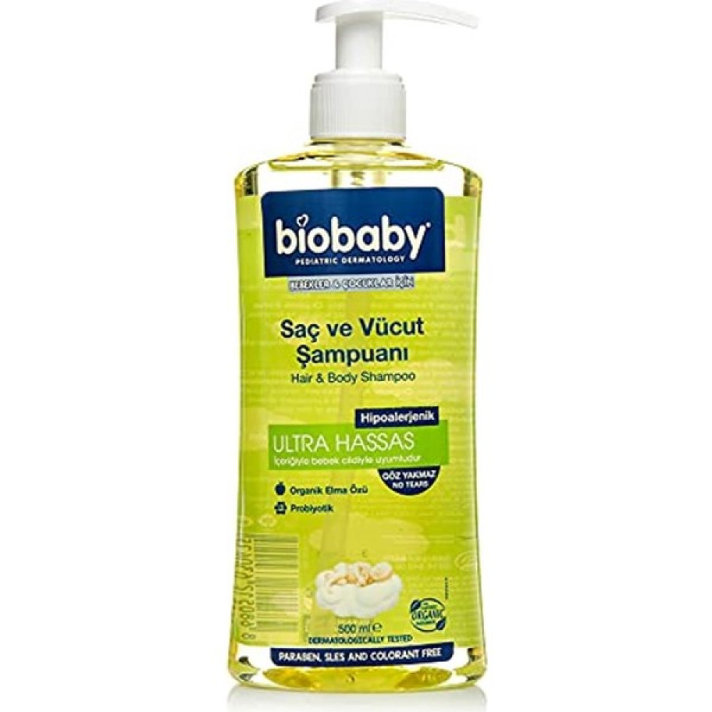 BioBaby Saç ve Vücut Şamp 500ML Saç Kremi Şampuan ve Saç Kremi Fiyatı
