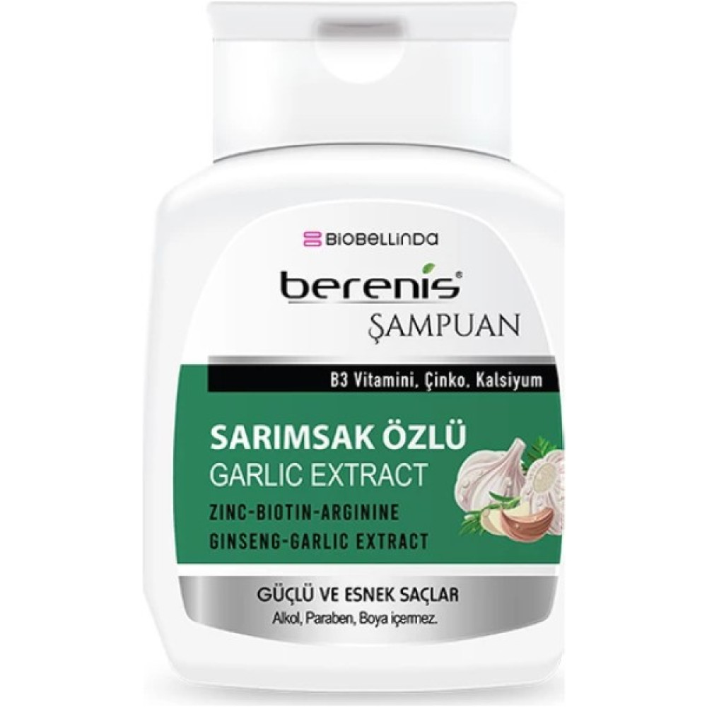 Biobellinda Berenis B3 Vitamini, Çinko, Kalsiyum Içerir Sarımsak Özlü Şampuan 290 ml Şampuan ve Saç Kremi Fiyatı