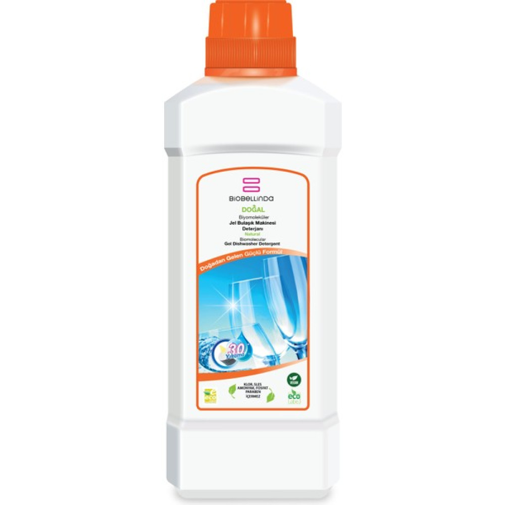 Biobellinda Biyomoleküler Jel Bulaşık Makinesi Deterjanı 750 ml Bulaşık Yıkama Fiyatı