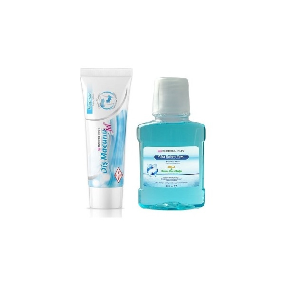 Biobellinda Diş Macunu / Papatya Özlü - Florürsüz 125 gr & Ağız Bakım Suyu 225 ml Diş Macunları Fiyatı