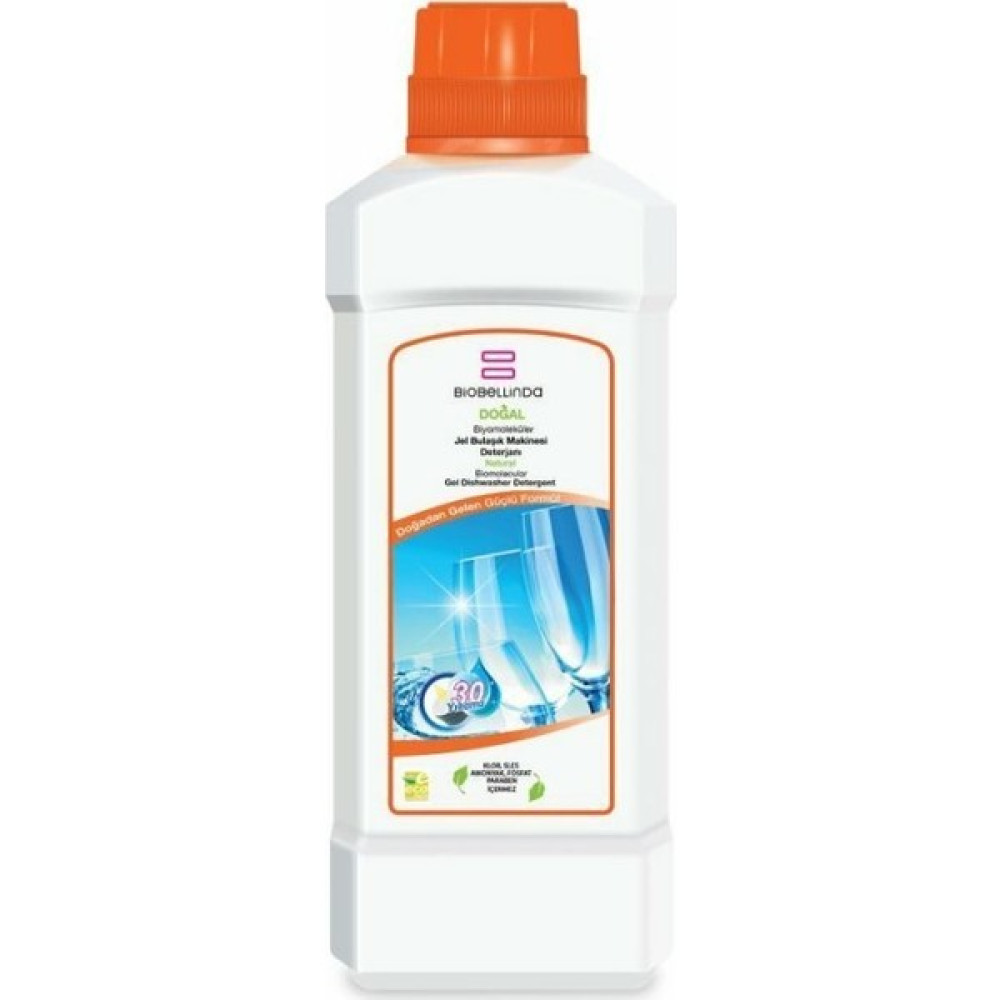 BioBellinda Doğal Biyomoleküler Konsantre Jel Bulaşık Makinesi Deterjanı 700 ml Bulaşık Yıkama Fiyatı