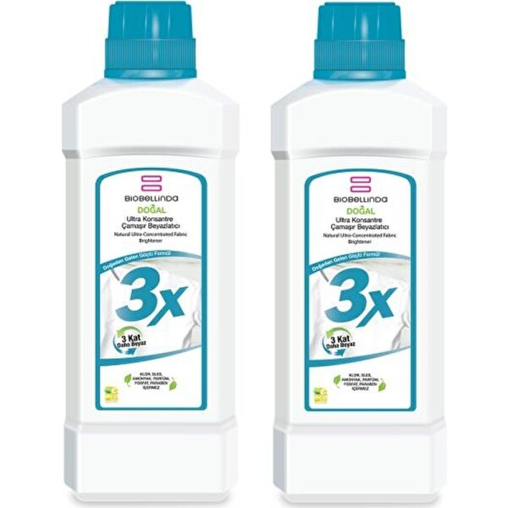BioBellinda Konsantre Çamaşır Beyazlatıcı 750 Gr 2'li Çamaşır Deterjanı Fiyatı