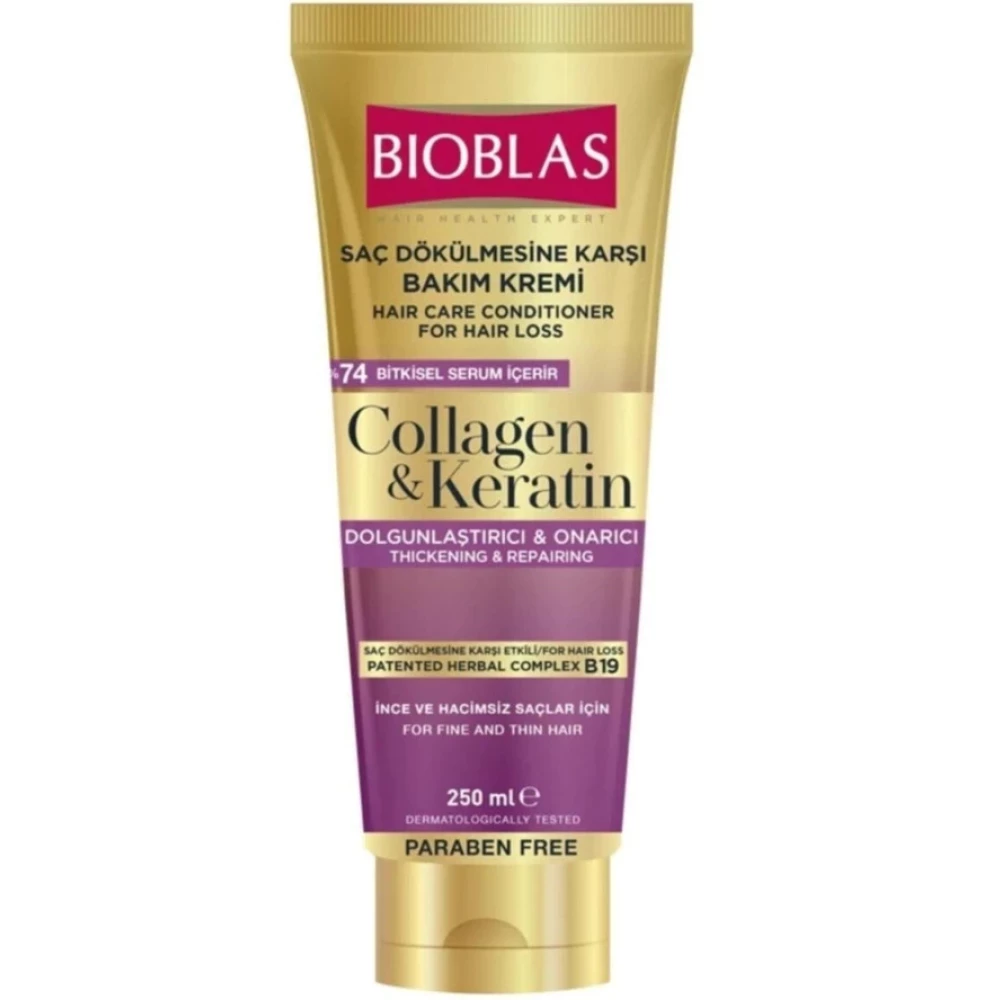 Bioblas Collagen Keratin Sac Dokulmesine Karsi Sac Kremi 250Ml Wax Fiyatı
