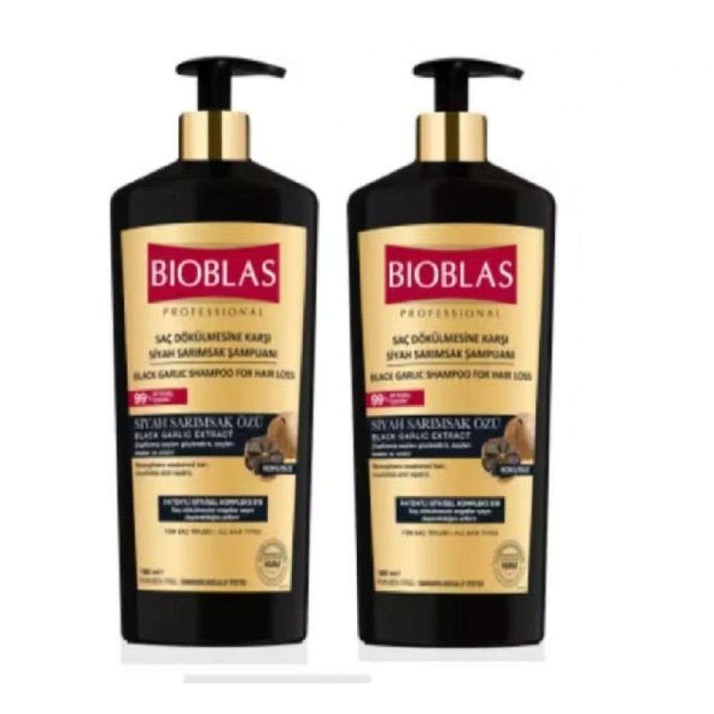 Bioblas Siyah Kara Sarımsak Şampuanı 1000Ml X 2Adet Yeni Ambalaj Şampuan ve Saç Kremi Fiyatı