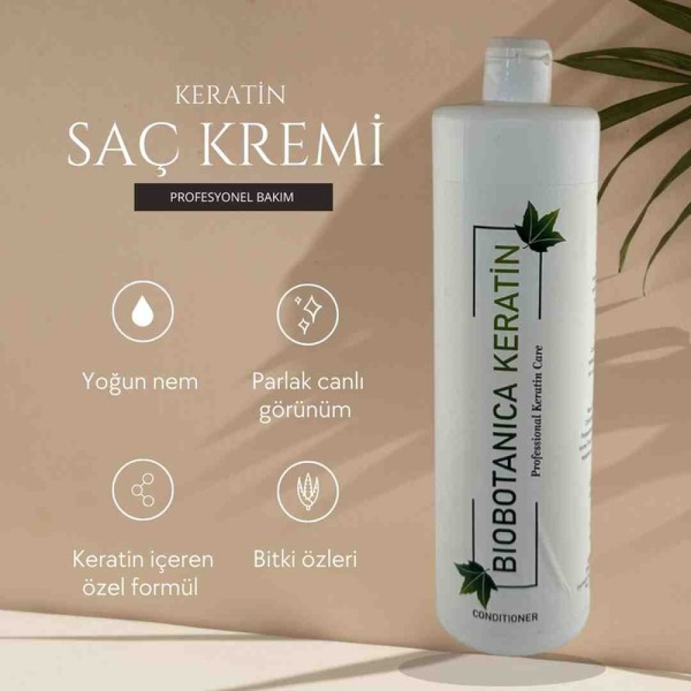 Biobotanica Keratin Saç Kremi 1000 ml Şampuan ve Saç Kremi Fiyatı