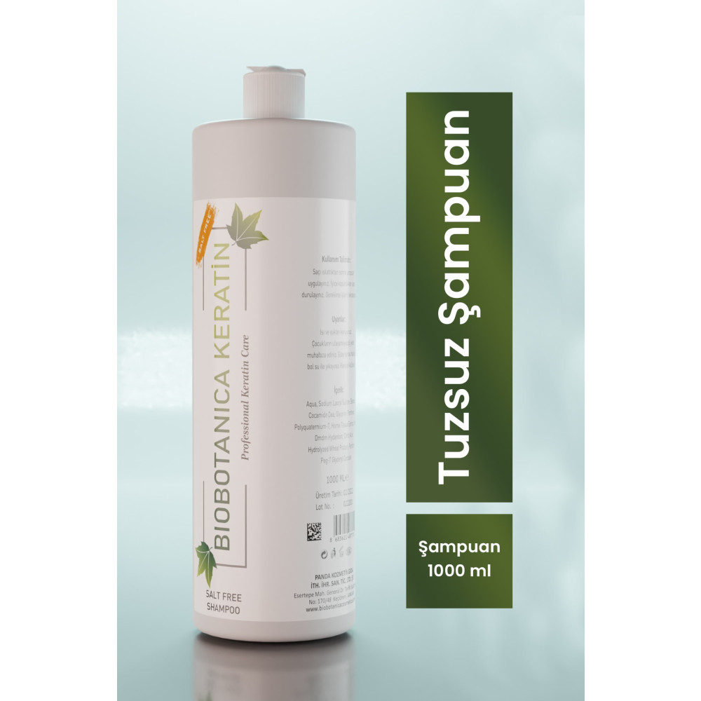 Biobotanica Tuzsuz - Salt Free Tüm Saçlar Için Şampuan 1000 ml Şampuan ve Saç Kremi Fiyatı