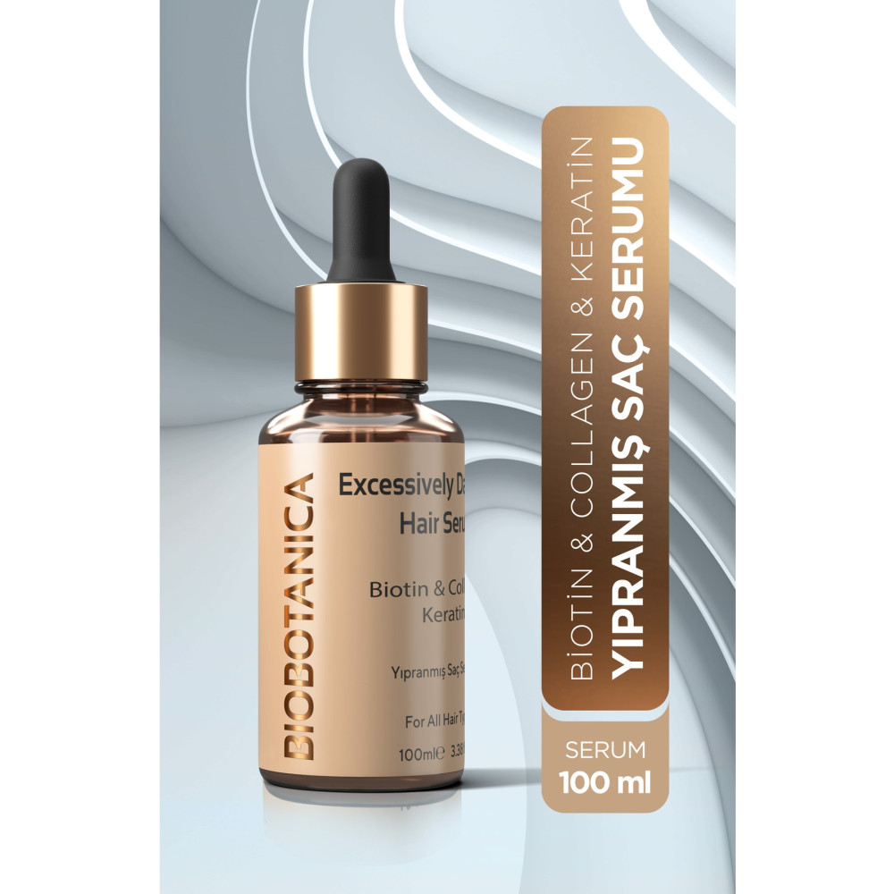 Biobotanica Yıpranmış Saç Serumu Biotin Collagen Keratin Yoğun Bakım Hızlı Saç Uzatan Özel Formül Saç Bakım Maskeleri & Serumlar & Spreyler Fiyatı