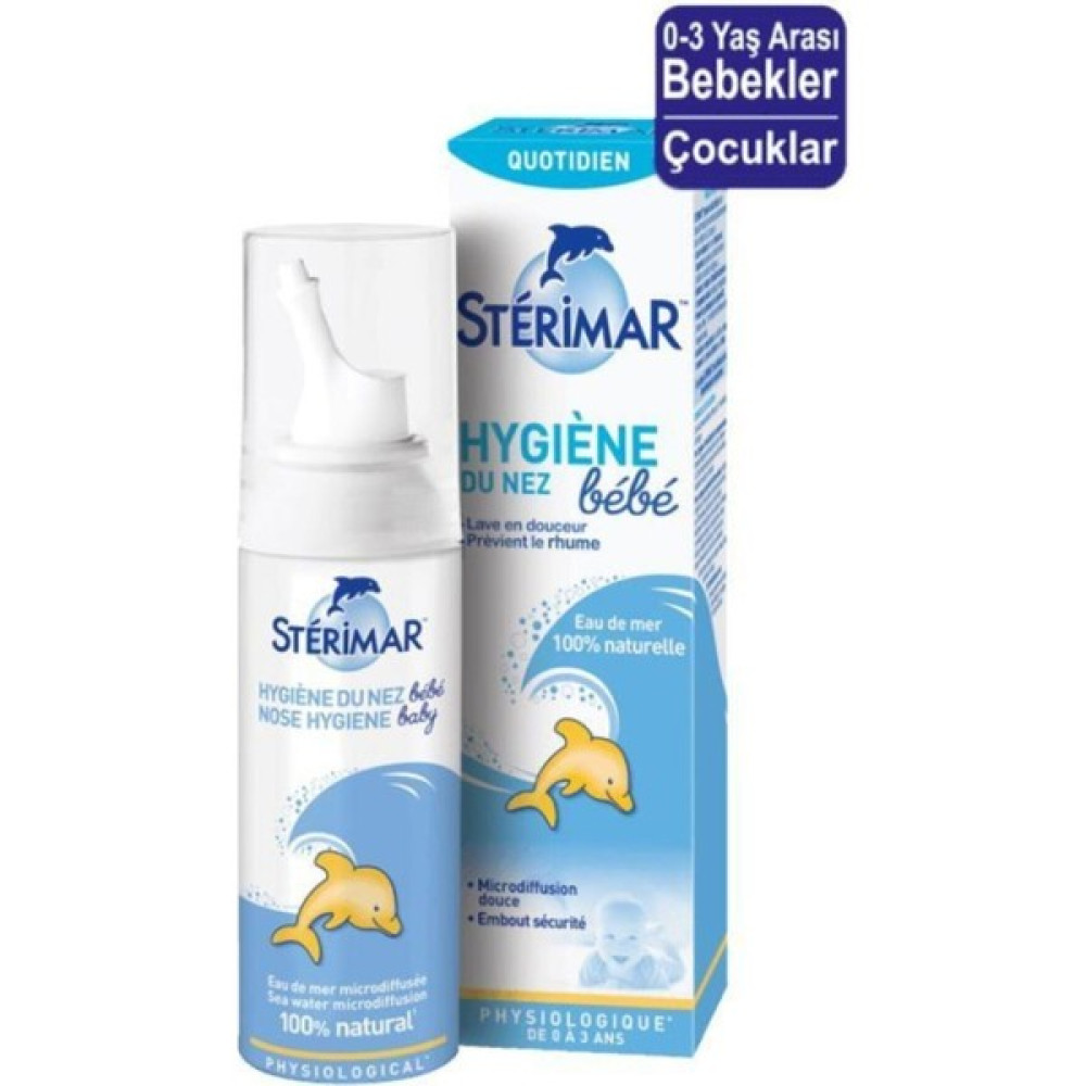 Bıocodex Biocodex Sterimar Baby Izotonik Deniz Suyu Spreyi 100ML - Beyaz Bebek Bakım Fiyatı