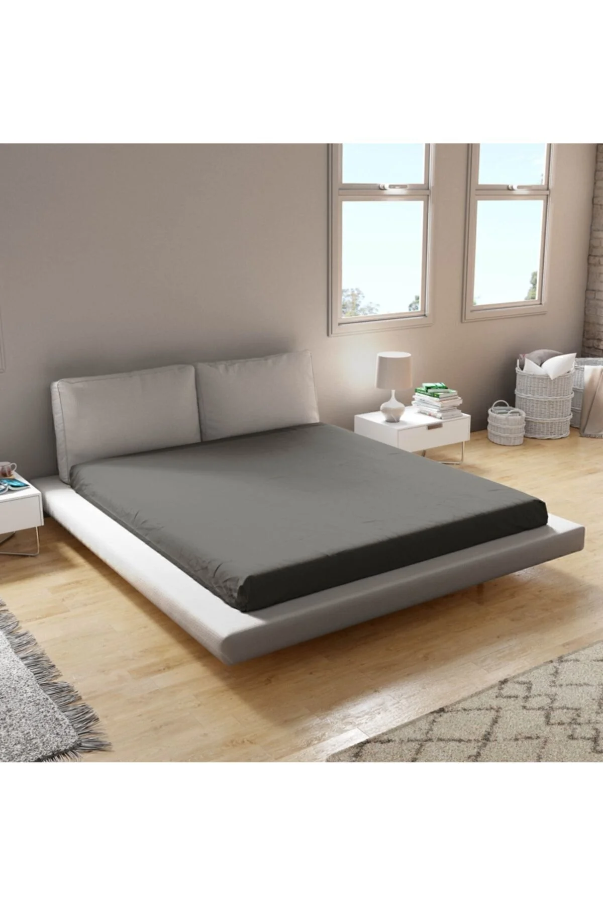 biocotton Penye Lastikli Çarşaf %100 Pamuk Tek Çift Battal Boy 160 x 200 Beden" Çarşaf Fiyatı