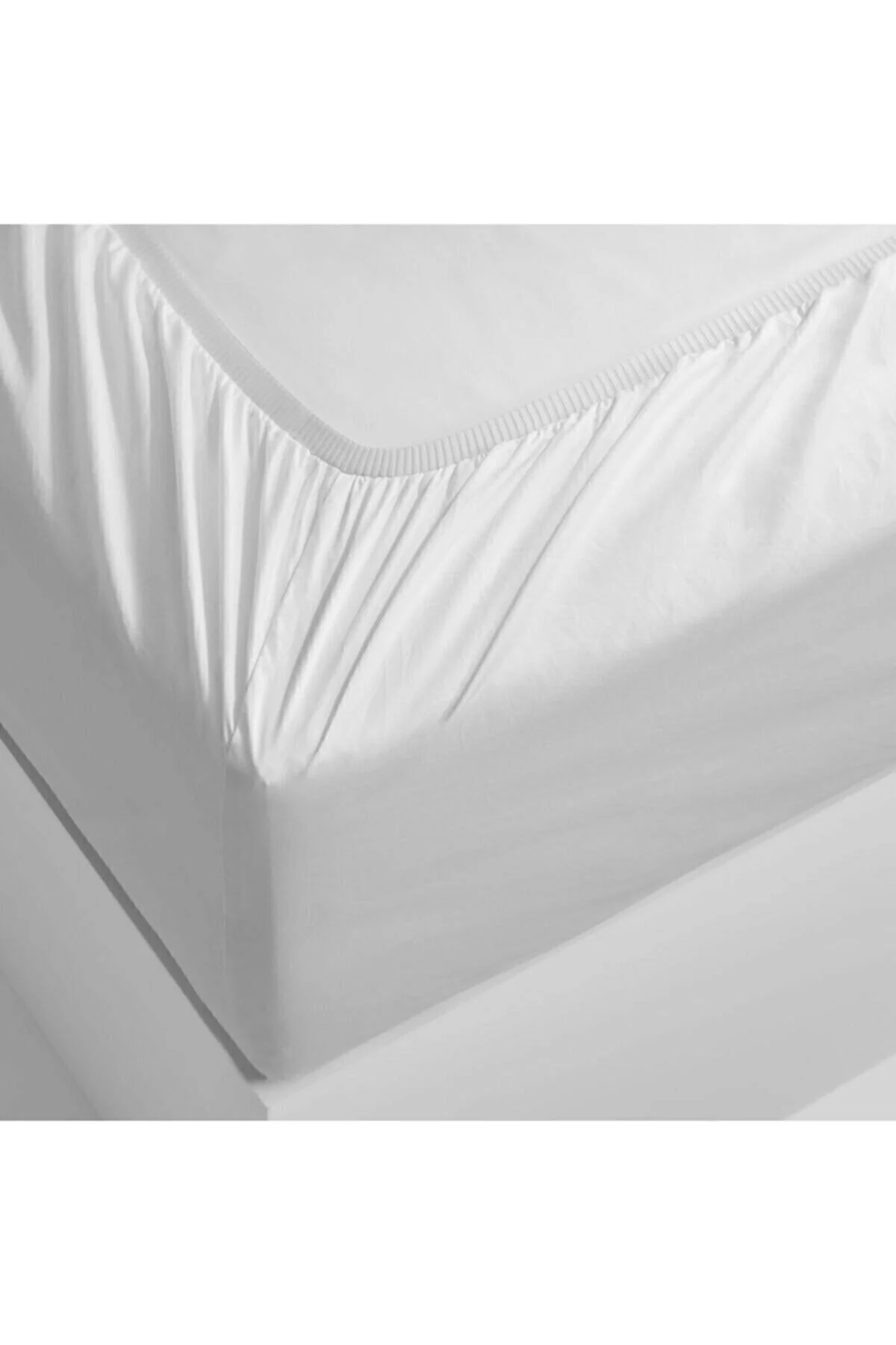 biocotton Sadece Çift Kişilik Lastikli Penye Çarşaf Çift Beyaz 160x200 160 x 200 Beden" Çarşaf Fiyatı