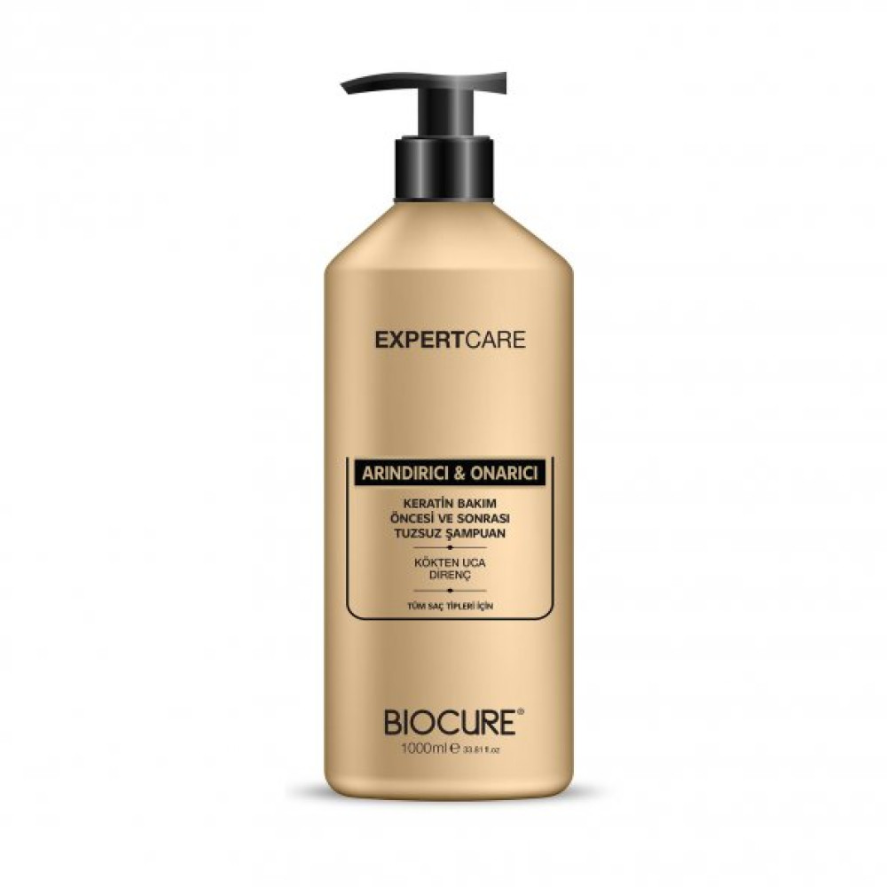 Biocure Expert Care Arindirici & Onarici Tuzsuz Sampuan 1000Ml Şampuan ve Saç Kremi Fiyatı