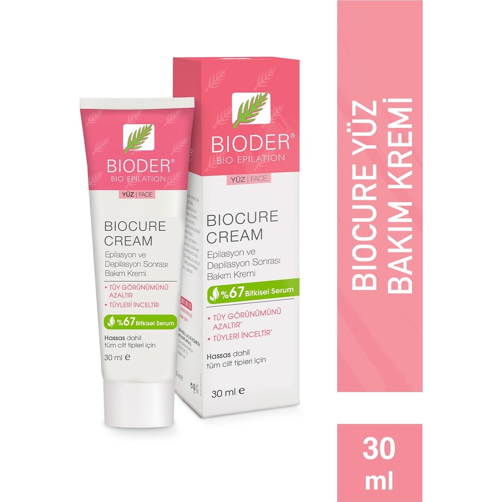 Bioder Biocure Face Tüy Azaltıcı Krem 30ML - Muz Aromalı Diğer Fiyatı