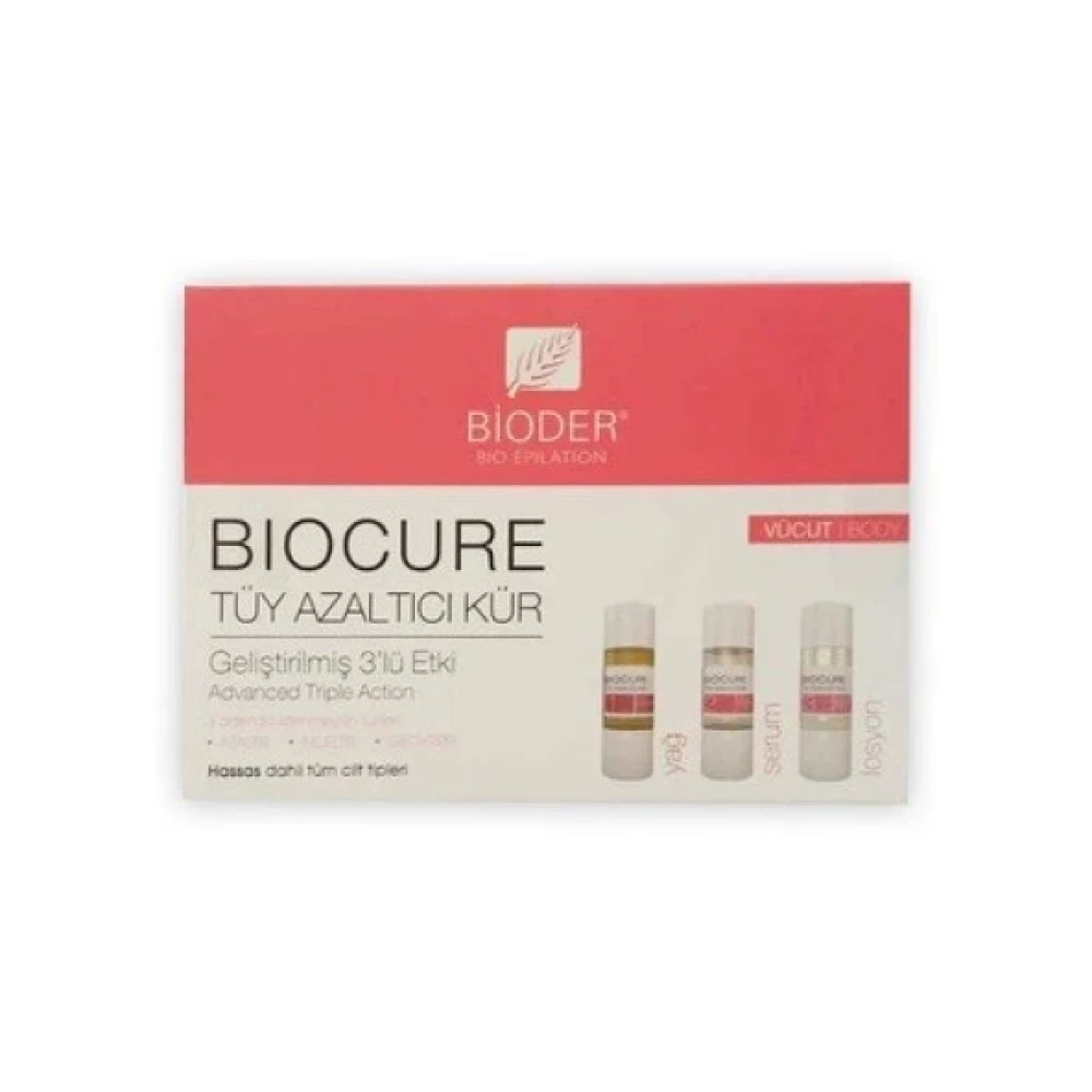 Bioder Biocure Tuy Azaltici 3X5 Ml Yuz Kuru Tüy Temizleme Makineleri Fiyatı