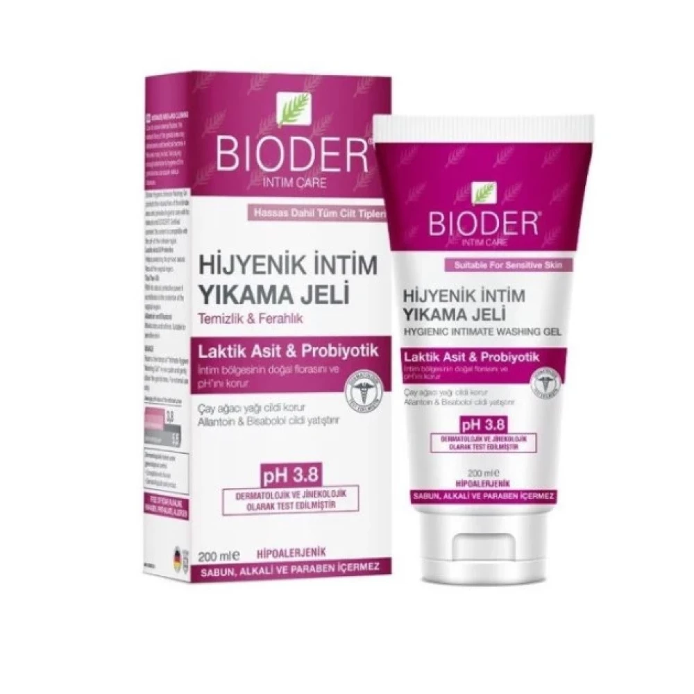 Bioder Hijyenik Intim Yikama Jeli 200 Ml 8680512630005 Genital Bölge Temizliği Fiyatı