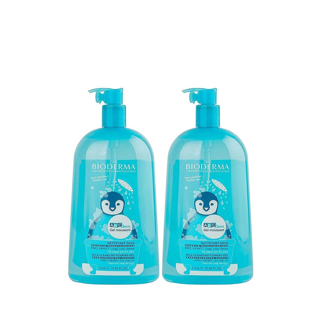 Bioderma ABCDerm Foaming Cleanser 2 X 1 L Bebek Şampuanı Fiyatı