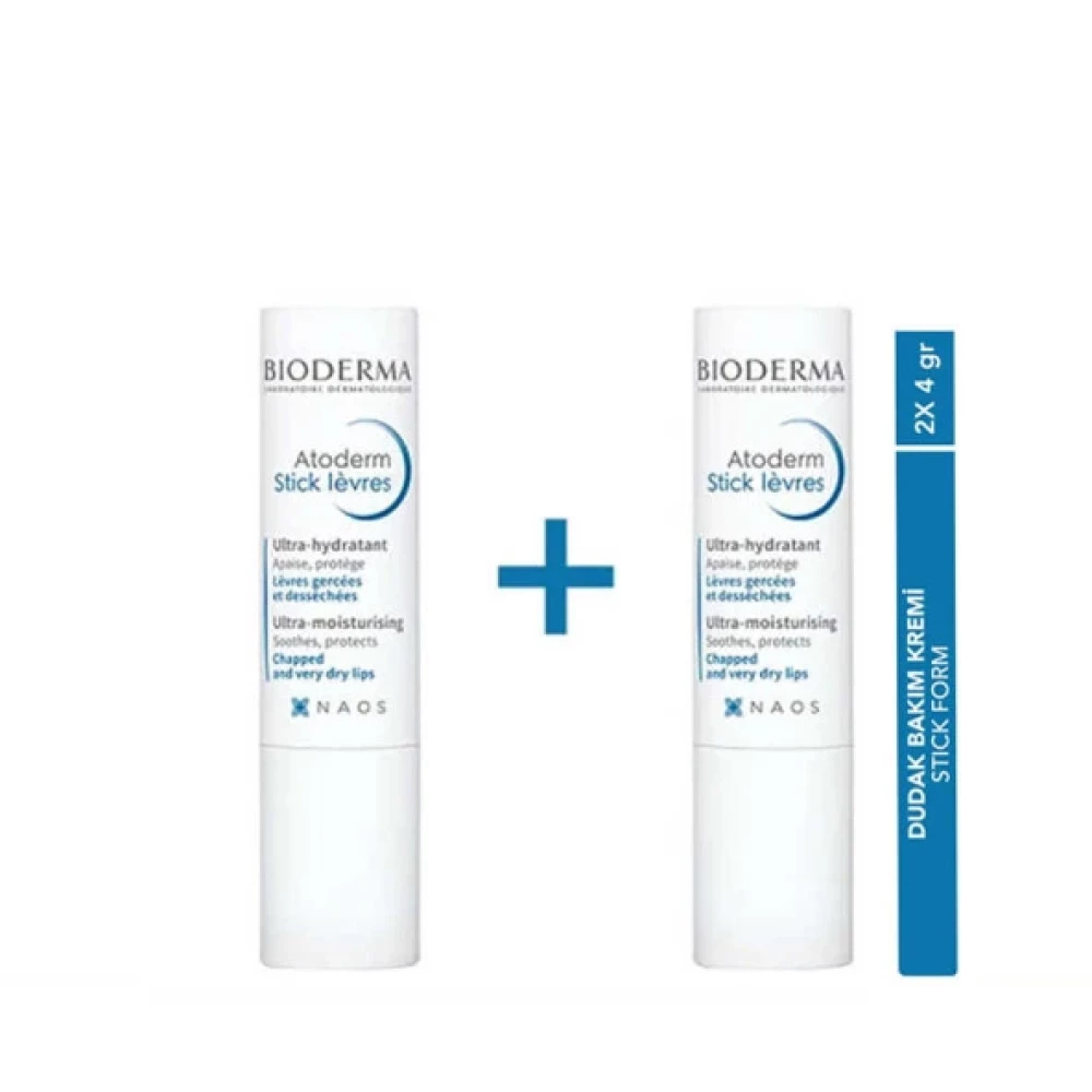 Bioderma Atoderm Lip Stick 2X4g Indirimli Set Dudak Bakımı / Koruyucu Fiyatı