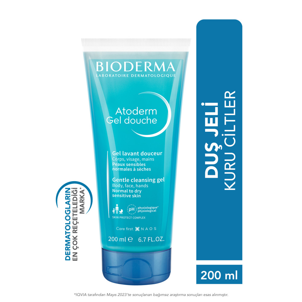 Bioderma Atoderm Shower Gel 200 ml Duş Jelleri ve Banyo Köpükleri Fiyatı