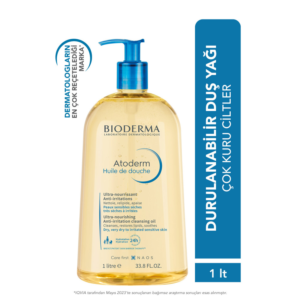 Bioderma Atoderm Shower Oil 1 L Duş Jelleri ve Banyo Köpükleri Fiyatı