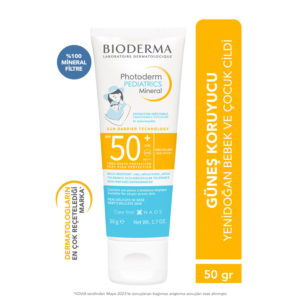 Bioderma Photoderm Pediatrics Mineral Spf 50 50 gr Bebek Güneş Kremi Fiyatı