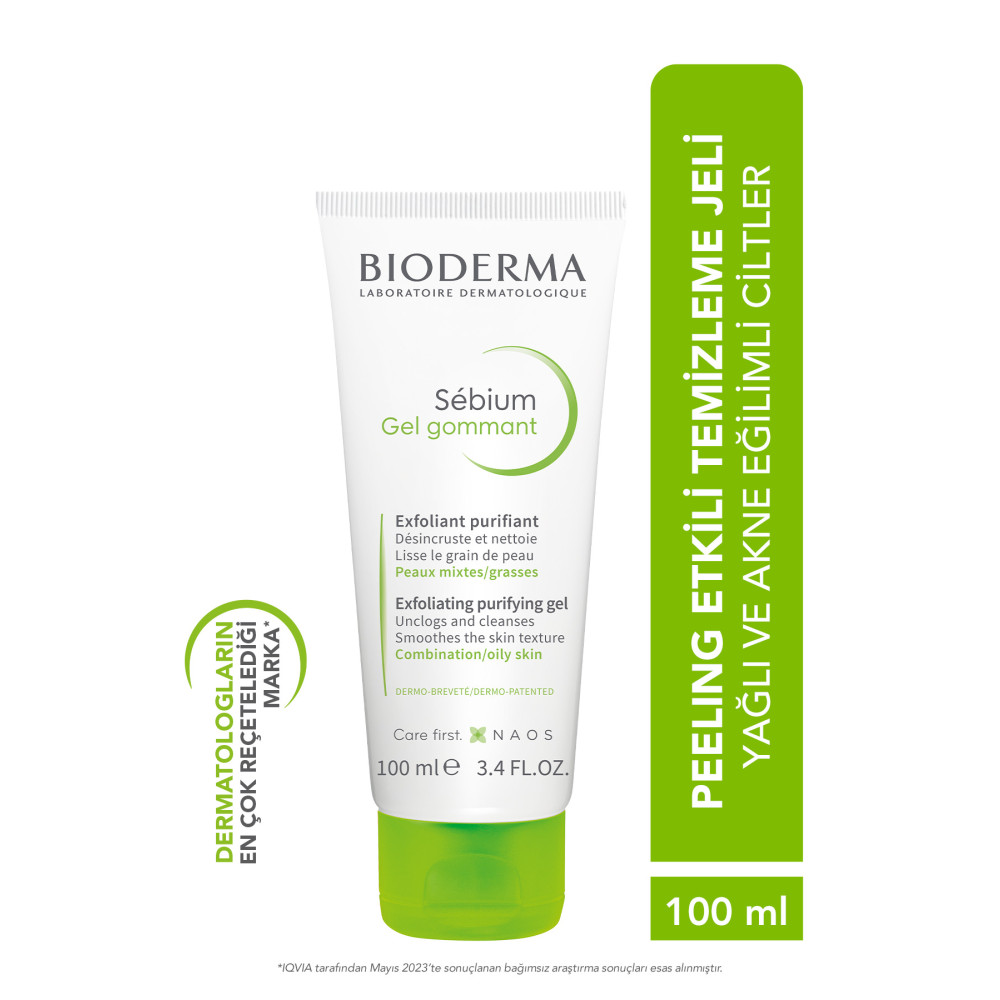 Bioderma Sebium Exfoliating Gel 100 ml Cilt Temizleme ve Peeling Fiyatı