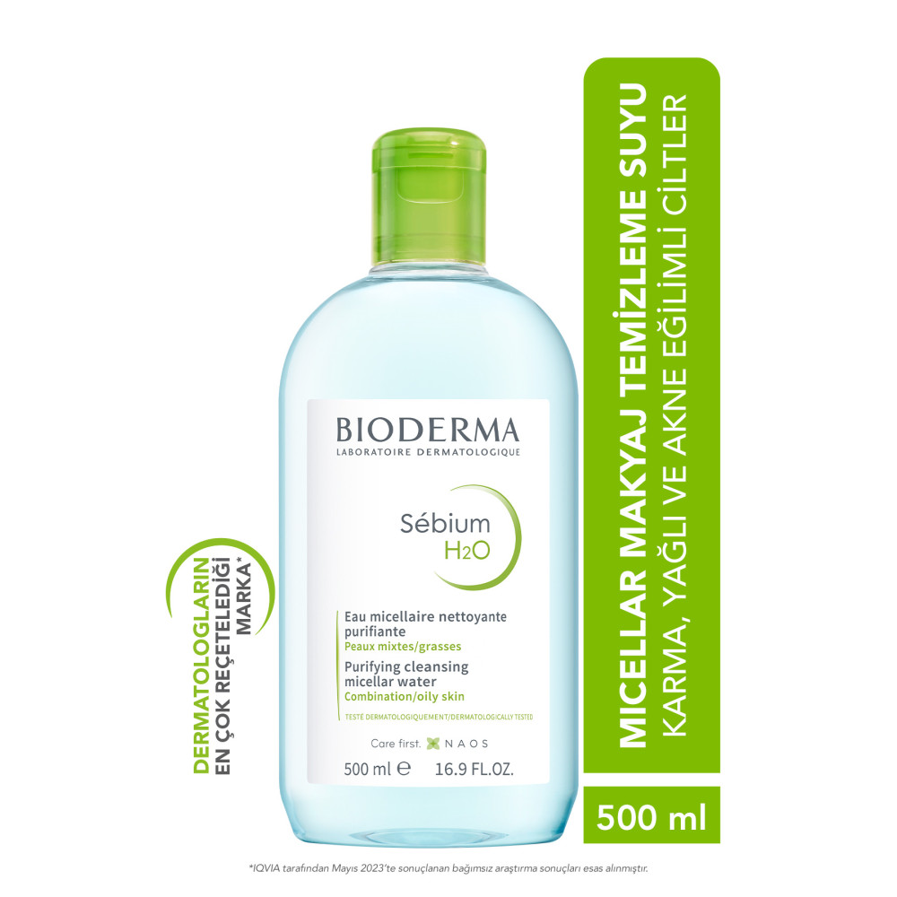 Bioderma Sebium H2o 500 ml Cilt Temizleme ve Peeling Fiyatı