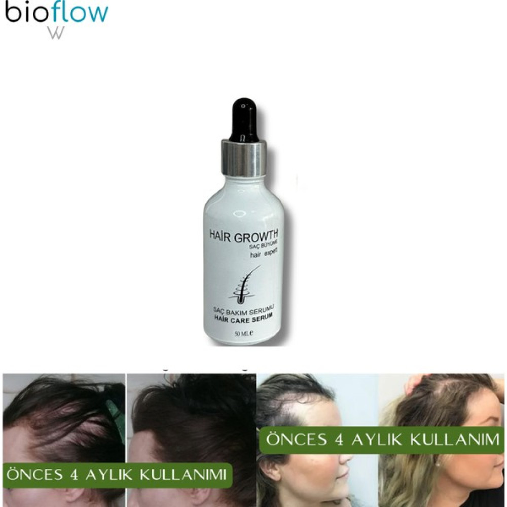 Bioflow Saç Losyonu - saç gürleştirici - saç bakım yağı - sac serumum - 1 adet Saç Bakım Maskeleri & Serumlar & Spreyler Fiyatı