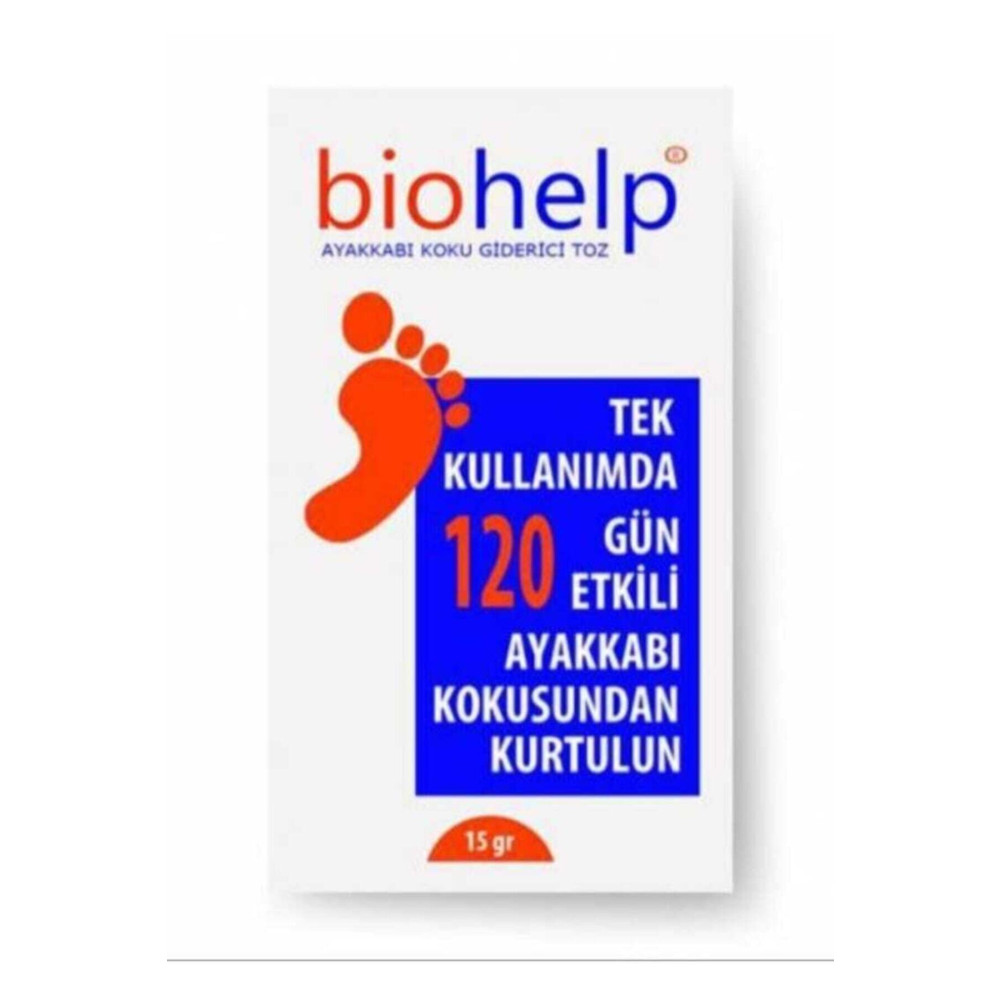 BİOHELP 12li Ayakkabı Koku Giderici Önleyici Toz 120 Gün Etkili Ayak Bakımı Fiyatı