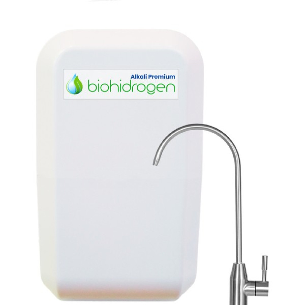 Biohidrogen Alkali Premium Ph 9,5 Su Arıtma Cihazı Pompalı - Beyaz Bahçe Makinesi Fiyatı