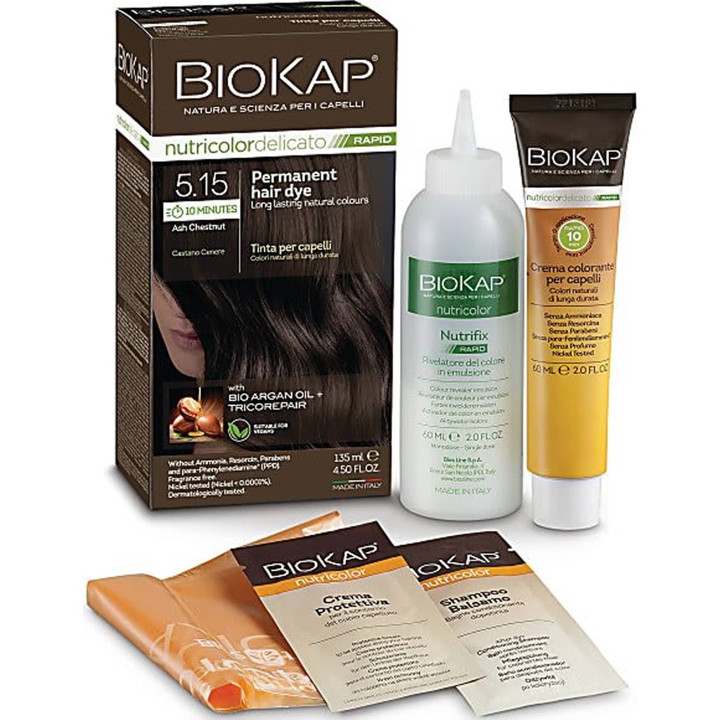 BioKap Nutricolor Delicato Rapid Saç Boyası 135 ml | 5.15 Küllü Kestane Diğer Fiyatı