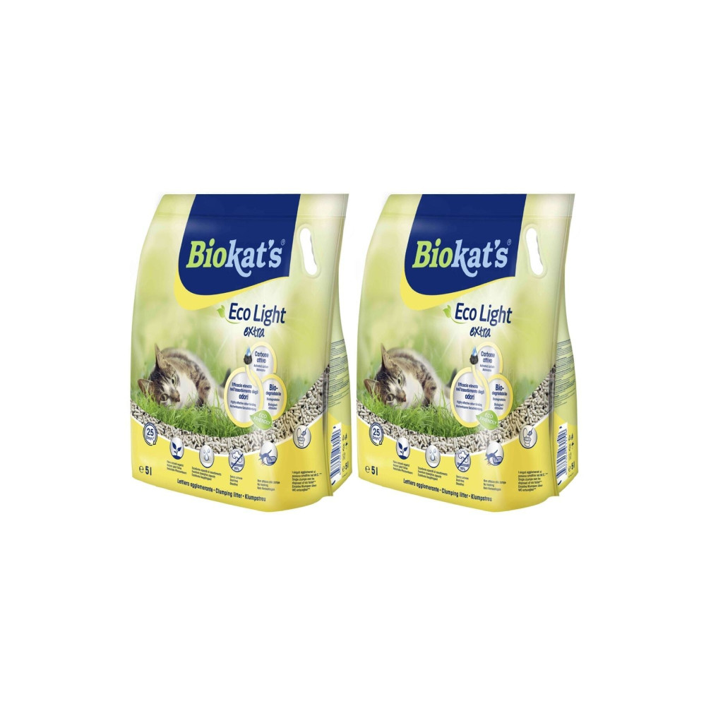 Biokats Biokats Pelet Kedi Kumu Eco Light Extra 5 Litre 2li Evcil Hayvan Ürünleri Fiyatı