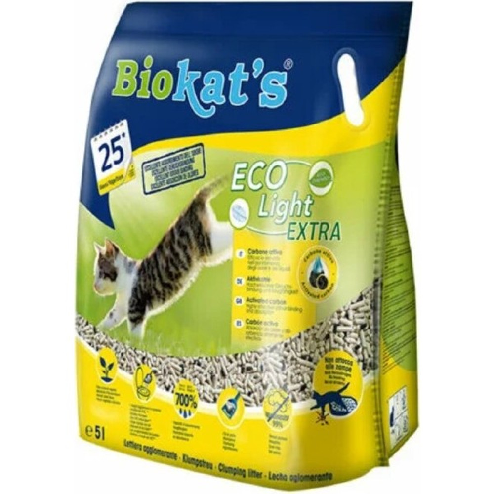 Biokat's Eco Light Extra Pelet Aktif Karbonlu Kedi Kumu 5 L 2 Li Evcil Hayvan Ürünleri Fiyatı