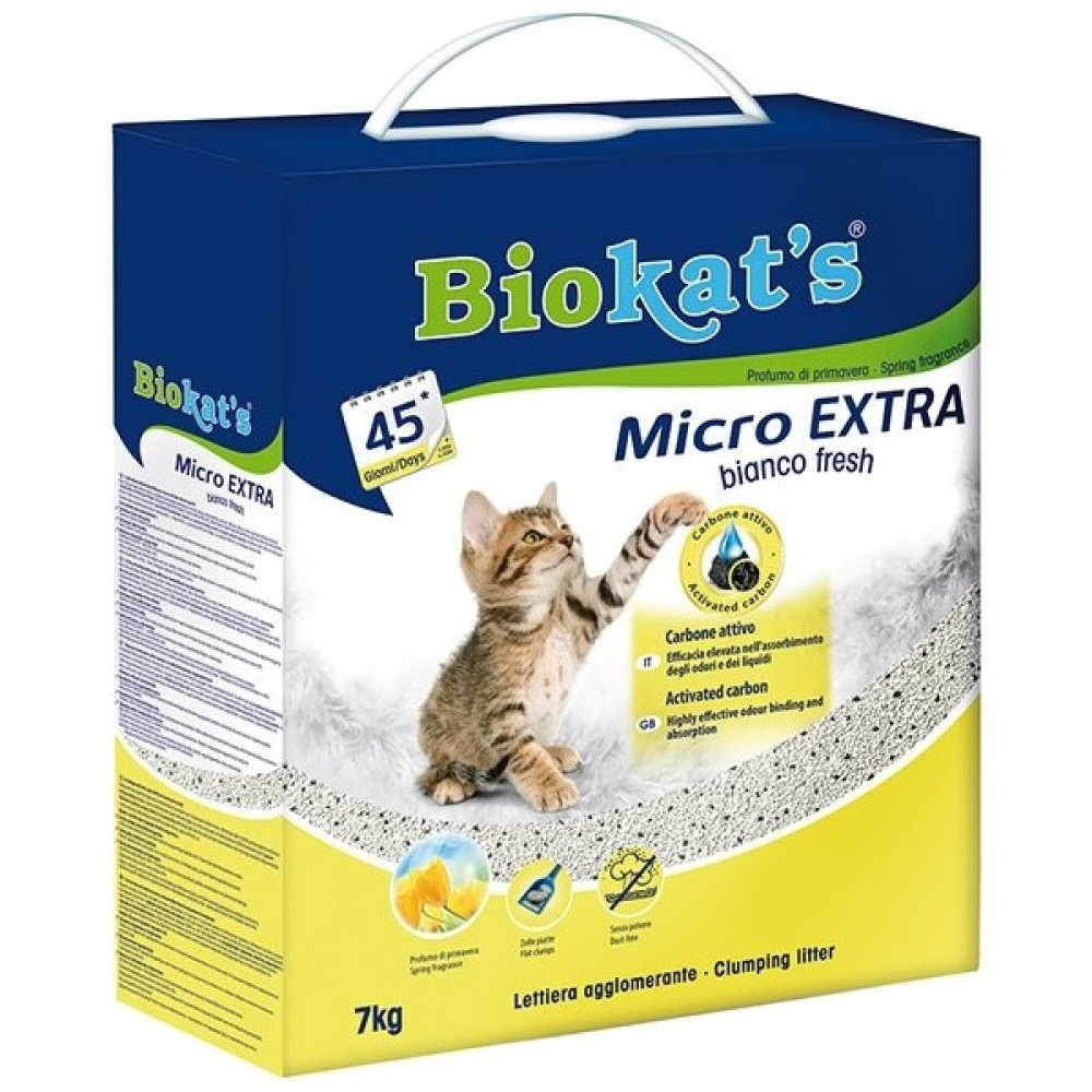 Biokat's Kedi Kumu Micro Bianco Fresh Extra 7kg Evcil Hayvan Ürünleri Fiyatı